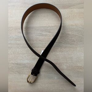 Ralph Lauren Black and Gold Belt